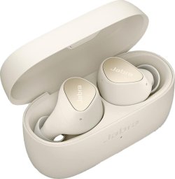 Słuchawki Jabra Słuchawki bezprzewodowe douszne Jabra Elite 4 (jasny beż) - Bezprzewodowe