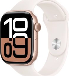Smartwatch Apple Watch 10 GPS + Cellular 46mm Rose Gold Alu S/M Różowy  (MWY63ET/A)