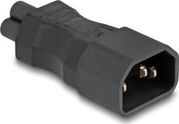 Adapter AV Delock DeLOCK 80468 zmieniacz płci / kabli IEC 60320 C14 IEC 60320 C5 Czarny