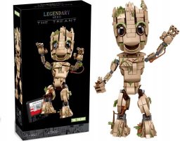 Pan i Pani Gadżet Klocki Konstrukcyjne Zestaw Klocków Groot Strażnicy Galaktyki Prezent