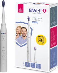 Szczoteczka B.Well Szczoteczka Soniczna Elektryczna do zębów B.WELL PRO-850 Biała