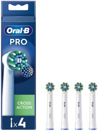 Końcówka CROSS Oral-B Pro Cross Action pakaitinės galvutės 4vnt