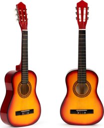 Ecotoys Gitara dla dzieci duża klasyczna drewniana 6 strun ECOTOYS