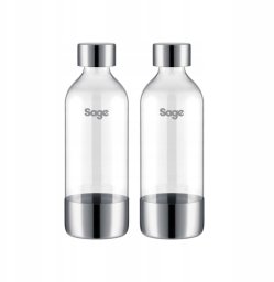 Sage Butelki do saturatora SCA001BSS 1l 2 sztuki