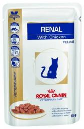  Royal Canin Veterinary Diet Feline Renal Kurczak saszetka 85g