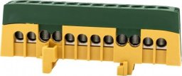 Listwa zasilająca F-Elektro Listwa ochronna ZPI 12-modułowa (12x16mm2) IP20 AL/CU - niebieska F2.0392