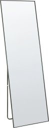 Beliani Lustro stojące 50 x 156 cm czarne BEAUVAIS
