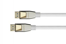 Kabel Good Connections DisplayPort - DisplayPort 2m biały (DP20-PY020W)