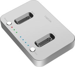 Stacja dokująca LogiLink LogiLink USB 3.2 Gen 2 Duale M.2 NVMe Dockingstation silber