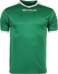Givova Koszulka Givova Revolution Interlock zielono-biała MAC04 1303 XS