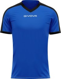 Givova Koszulka Givova Revolution Interlock niebiesko-czarna MAC04 0210 XS