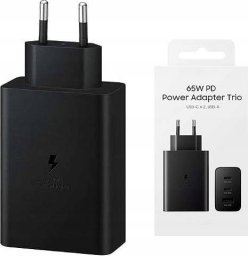 Ładowarka КиКо ECOBOX ŁADOWARKA SIECIOWA PD 2xUSB-C 1xUSB EP-T6530 65W CZARNY (45)