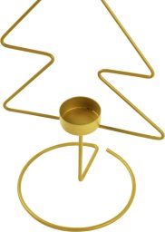 Direct Home and Garden Świecznik choinka tealight metal