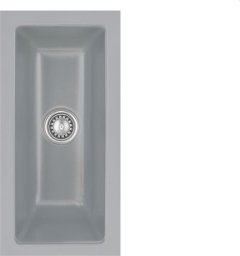 Zlewozmywak SYSTEMCERAM Systemceram Mera 16 U Titan, zlewozmywak ceramiczny, korek manualny