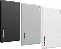 Verbatim Lokalizator My Finder Card MYFCR-03BSW Bluetooth NFC trójpak czarny/srebrny/biały