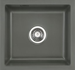 Zlewozmywak SYSTEMCERAM Systemceram Mera 42 U Lava, zlewozmywak ceramiczny, korek manualny