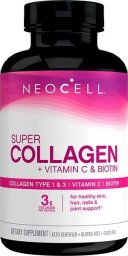 Neocell NeoCell - Super Collagen + Vitamin C & Biotin, 270 tabletek