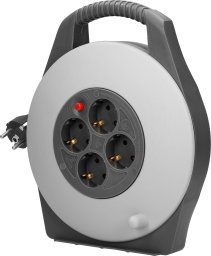 Orno Przedłużacz bębnowy 4 gniazda 2P+Z (schuko) kabel PVC H05VV-F 3x1mm? długość 10m