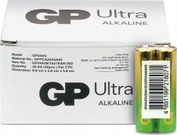 GP Recyko Bateria alkaliczna AAA/LR03 GP ReCyko Ultra alkaline G-TECH - 40 sztuk