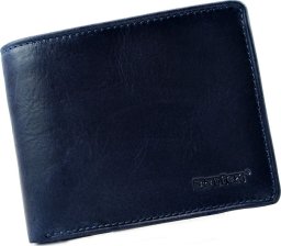 Bartex BARTEX 1096M-ID skórzany portfel męski granat RFID Travel 1096M-ID
