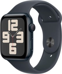 Smartwatch Apple Watch SE GPS + Cellular 44mm Midnight Alu Sport M/L Czarny  (MXGM3QF/A)