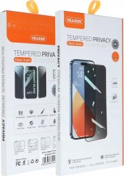 Veason Szkło Hartowane 6D Pro Veason Privacy Glass - do Iphone 15 Pro czarny