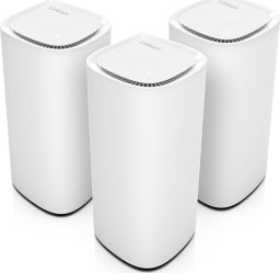 Router Linksys System Mesh Wi-Fi 7 Linksys Velop Pro 7 Mbe7003 10 Gb/S Do 825 M2 600 3 Szt