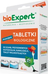 Bioexpert bioExpert, Tabletki biologiczne do szamb i przydomowych oczyszczalni, 4 szt.