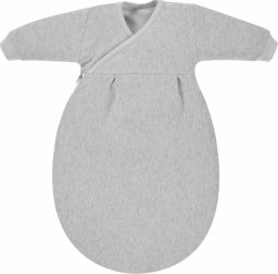 Alvi ALVI Śpiworek wewnętrzy Jersey bio bawełna szary melanż 68, 0,5 TOG