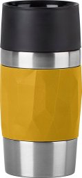 Emsa Emsa TRAVEL MUG Compact thermal mug (yellow/stainless steel, 0.3 liters, screw cap)