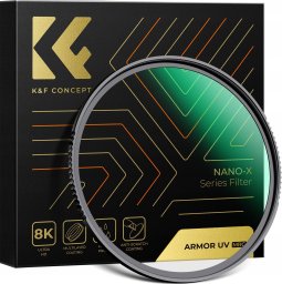 Filtr K+F Zaawansowany Filtr Armor Uv Ultrafioletowy K&f Nano-x Mrc 40.5 Mm 40.5mm / Kf01.2738