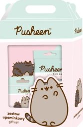 MAJEWSKI Zestaw upominkowy Pusheen mint z artykułami szkolnymi