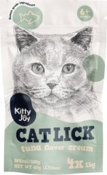 Kitty Joy Kitty Joy Cat Lick Tuńczyk Cream 4x15g