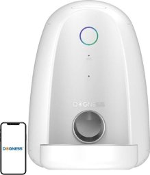 Dogness Inteligentny dozownik karmy z metalową miską WIFI mini Dogness (biały)