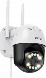 Kamera IP ZOSI Kamera zewnętrzna IP ZOSI C296 WiFi 8MP dual Pan Tilt IP66 + karta microSD 32GB