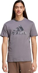 Adidas Koszulka męska adidas Camo Bos Graphic Tee szara IY0741 M