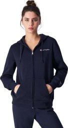 Champion Bluza damska Champion Full Zip Hoodie granatowa 117531 BS501 L