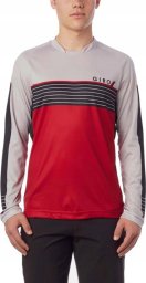 Giro Koszulka męska ROUST JERSEY LS długi rękaw dark red 6 string roz. M - GR-8053462