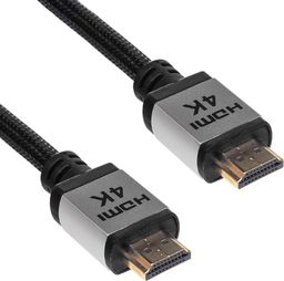 Kabel Akyga HDMI - HDMI 10m srebrny (AK-HD-100P)