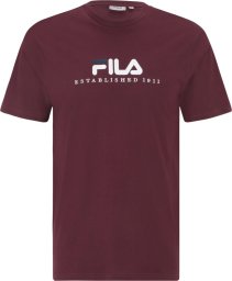 Fila Koszulka męska Fila Bedburg burgundowa FAU0147 40107 S