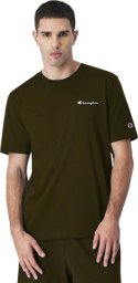Champion Koszulka męska Champion SS Tee oliwkowa 220264 GS573 XL
