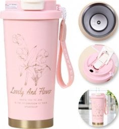 eCarla KUBEK TERMICZNY z uchwytem i ustnikiem, przenośny 550ml BD28WZ2