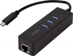 HUB USB LogiLink 3x USB-A 3.0 (UA0283)