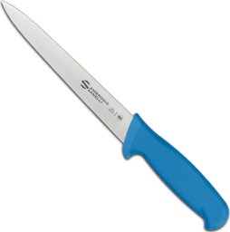 Ambrogio Sanelli Nóż do filetowania ryb SUPRA COLORE HACCP 180/310 mm - niebieski