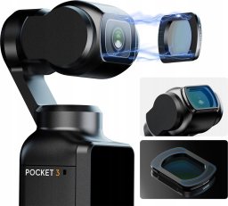 Filtr Ulanzi Filtr Black Mist 1/4 na Obiektyw do Kamery DJI OSMO POCKET 3 / Ulanzi PK-01