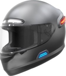 Livall Kask motocyklowy z Bluetooth Intercom LED/SOS 58-59 cm