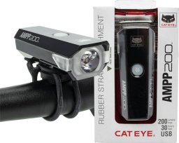 Cateye Lampka przednia Cateye AMPP 200 HL-EL042RC, USB, 200 lm