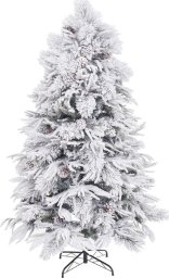 Bigbuy Christmas Choinka PVC Polietylen Ananasy Śnieżny 80 x 80 x 180 cm