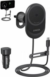 Ładowarka Anker Anker Ładowarka MagGo Qi2 15W Czarna