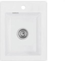 Zlewozmywak SYSTEMCERAM Systemceram Mera 39 Polar, zlewozmywak ceramiczny , korek manualny